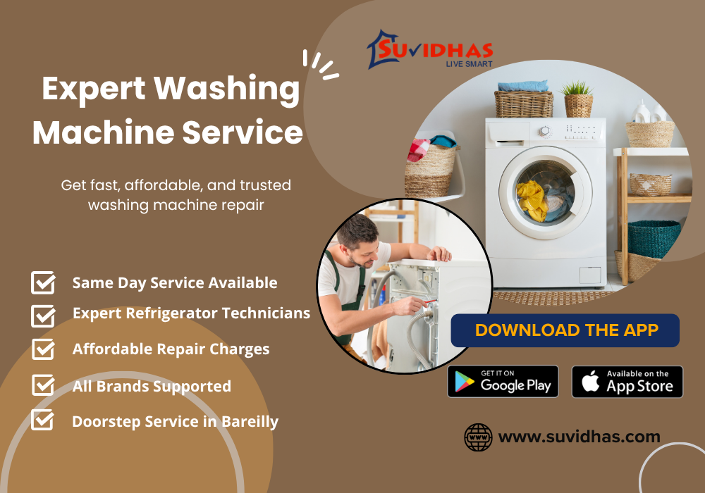 7 Signs You Need Washing Machine Service in Bareilly Before It Stops Working