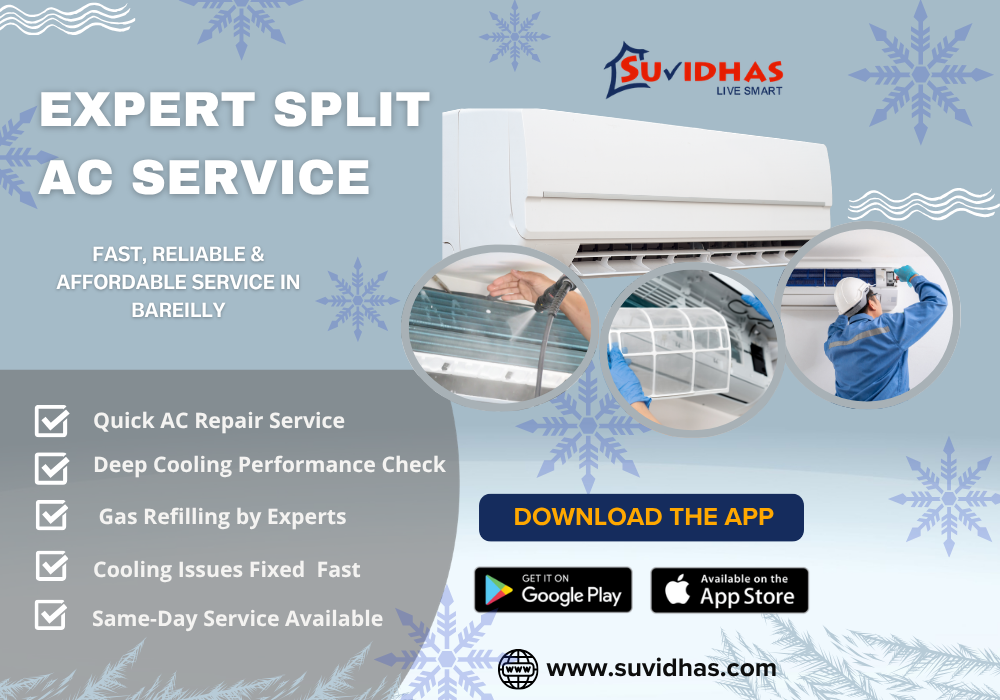 Split AC Service in Bareilly – Reliable Cooling Solutions for Every Home